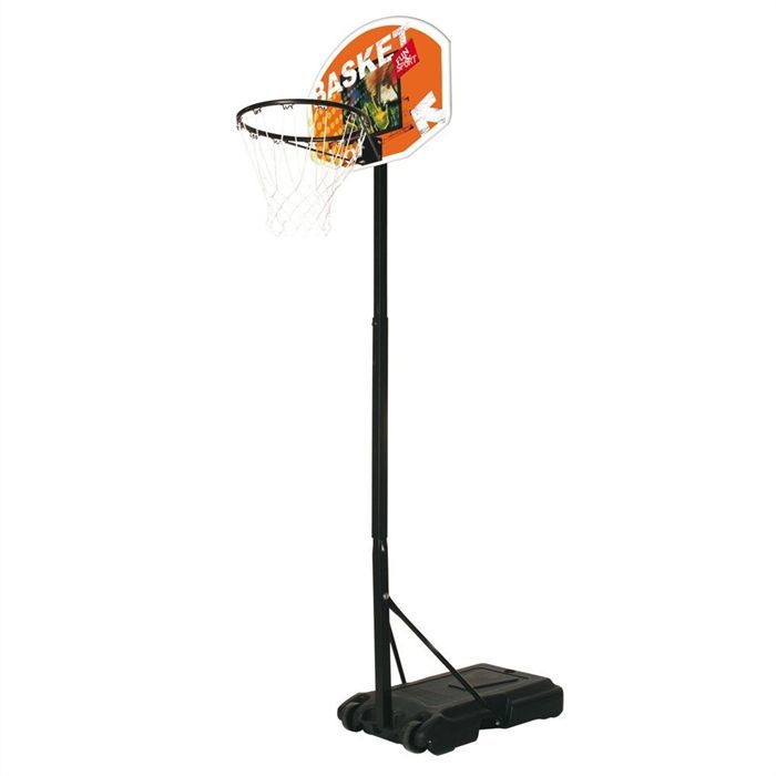 MONDO Panier de basket Junior ajustable de 165 à 205 cm