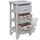 Chiffonnier en Bois blanc meuble de rangement avec