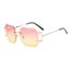 Couleur Jaune De Unisexe Dégradé Mode An 1223 Lunettes Femmes Summer Avi Retro Hommes Vintage Place dBexoQrCWE