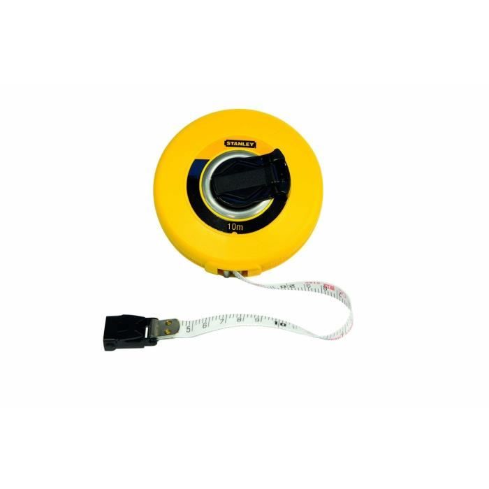 STANLEY Mètre ruban 10m fibre