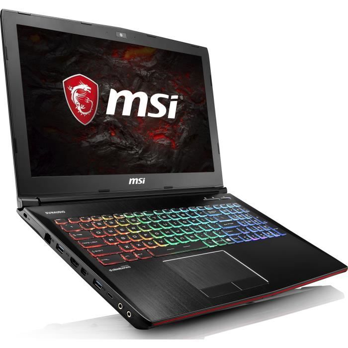 MSI PC Portable gamer GE62 7RE-026XFR 15,6\