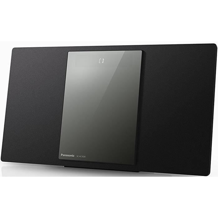 PANASONIC SC-HC1020EGK Micro-chaîne - Bluetooth/Wi-Fi - 40W - Noire