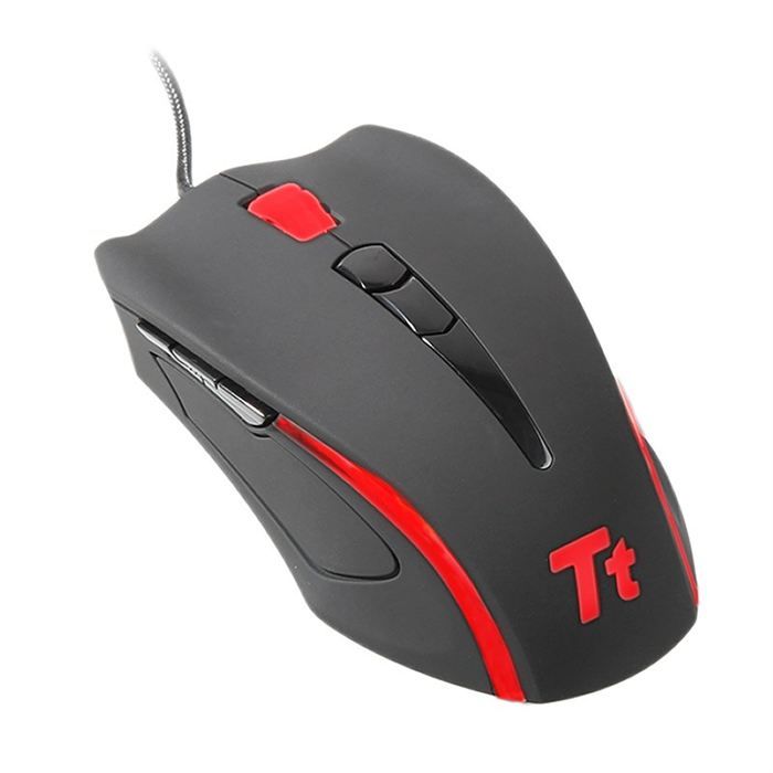 Souris pour gamer   Capteur laser   Résolution 6500 dpi ajustable   9