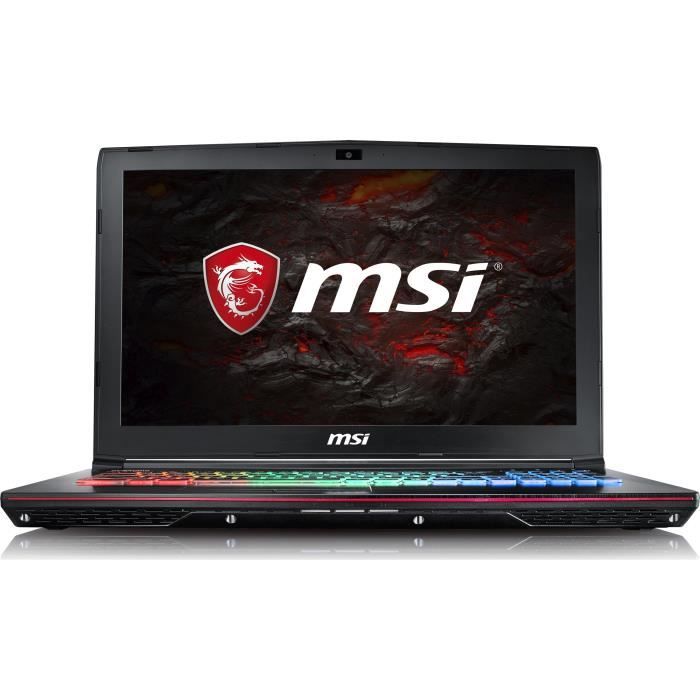  PC Portable gamer GE62 7RE-026XFR 15,6"1