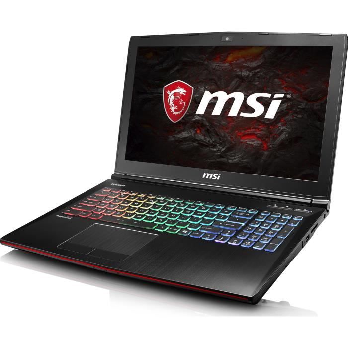  PC Portable gamer GE62 7RE-026XFR 15,6"2