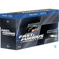 BLU-RAY FILM Blu-ray Fast and Furious - L'intégrale 7 films BLU-RAY FILM Blu-ray Fast and Furious - L'intégrale 7 films