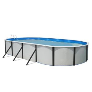 ELEGANCE Piscine ovale en acier 730x366x120cm