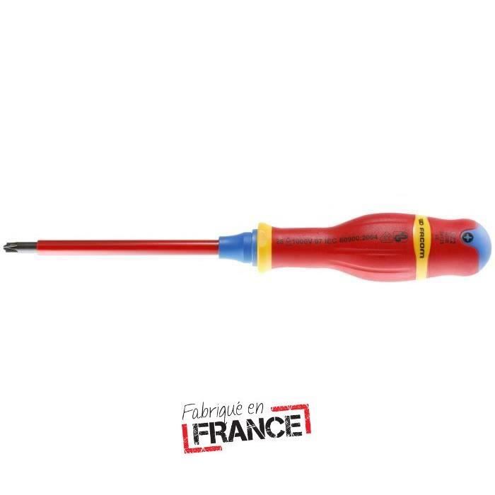 Tournevis Bornier isolé 1000V Tournevis Bornéo® AD