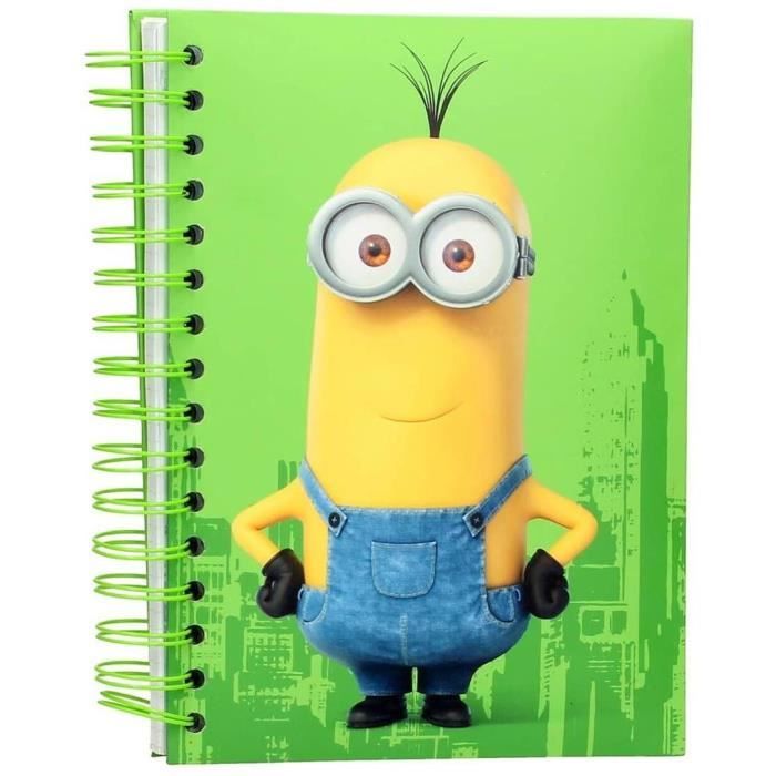 WTT MINIONS Cahier Sonore et lumineux - Kevin - Vert