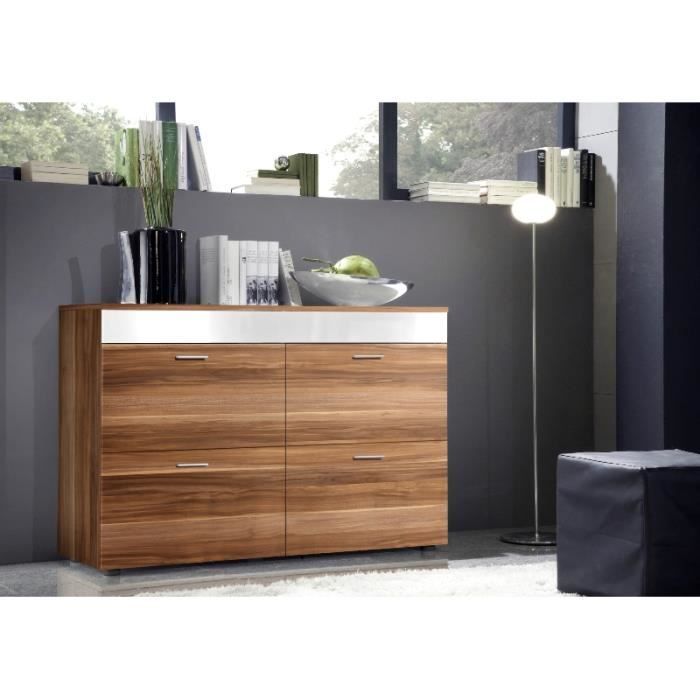 commode de chambre commode design logo prunier avec une bande blanche - Chambre A Coucher Blanc Laque Brillant commode de chambre commode design logo prunier avec une bande blanche - Chambre A Coucher Blanc Laque Brillant