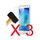 SAMSUNG GALAXY A5 2017 - lot pack 3 X FILM VERRE t