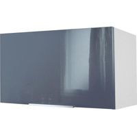 ÉLÉMENTS HAUT POP Meuble hotte L 60 cm - Gris ÉLÉMENTS HAUT POP Meuble hotte L 60 cm - Gris