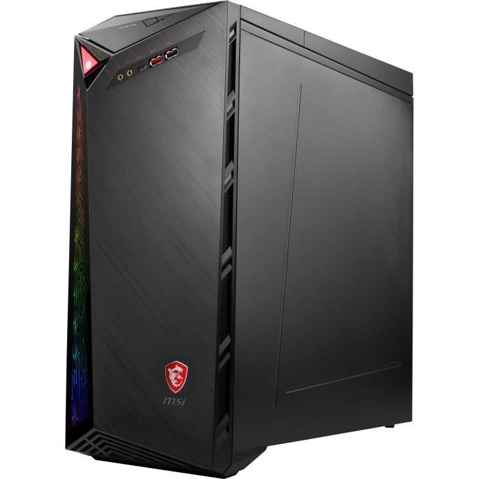 Unité Centrale Gamer - MSI Infinite X Plus 9SE-297EU - i7-9700K - RAM 16Go - Stockage 2To HDD + 512Go SSD - RTX 1080 8Go - Win 10