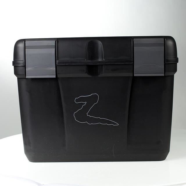 HORZE Coffre de pansage pour chevaux Smart - L 40,8 x P 30 x H 29,5cm - Noir