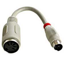 LINDY Adaptateur clavier AT sur PS / 2