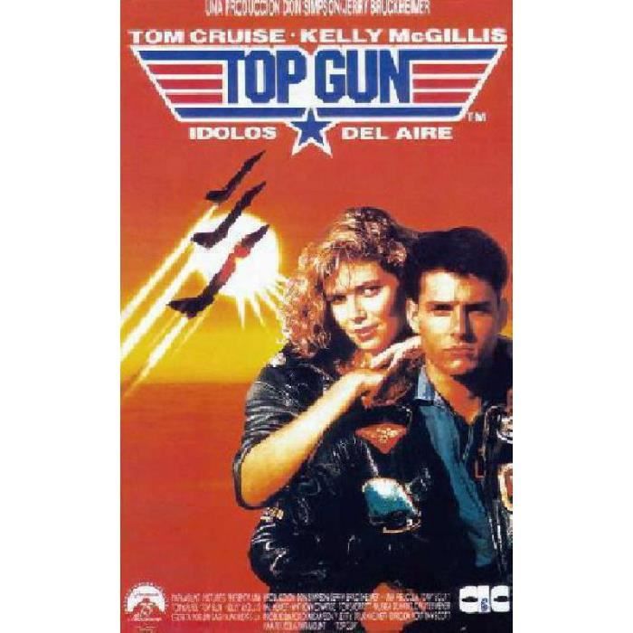 Affiche du film  Top Gun red Dimensions 109 x 157 5 cm 