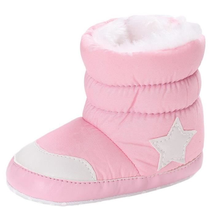 Et Fille Gift Bébé Marche Garçon Hiver Premier Chaussures Pas Chaud Boots Tower Velours H66qIRY
