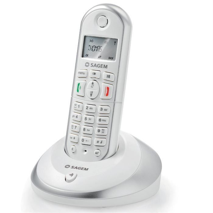 SAGEM D16 Blanc   Achat / Vente TELEPHONE FIXE SAGEM D16 Blanc