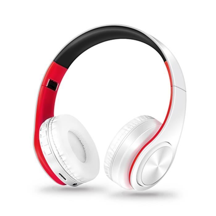 Nouvelle Arrivée Stéréo Audio Mp3 Bluetooth Casque Sans Fil Pliable