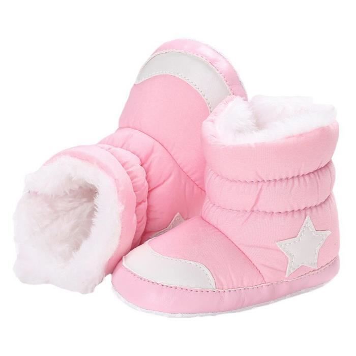 Et Fille Gift Bébé Marche Garçon Hiver Premier Chaussures Pas Chaud Boots Tower Velours H66qIRY