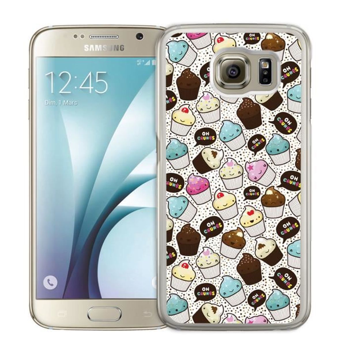 coque samsung s7 cup cake