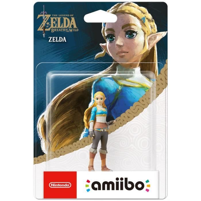 Figurine Amiibo - Serie The Legend of Zelda : Breath of the Wild - Zelda