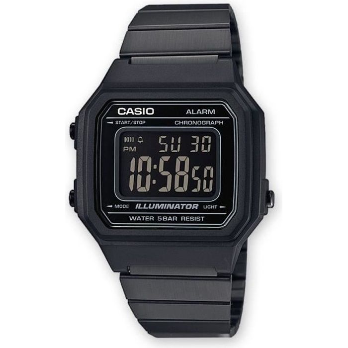 CASIO Montre Vintage B650WB-1BEF - Boitier résine