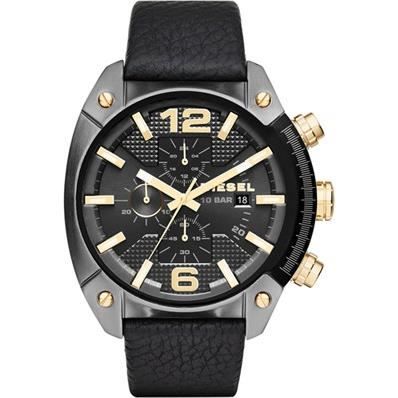 DIESEL Montre Homme DZ4375 Coloris Gris & Noir