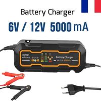 CHARGEUR DE BATTERIE Chargeur de Batterie Intelligent Automatique 6 V 1 CHARGEUR DE BATTERIE Chargeur de Batterie Intelligent Automatique 6 V 1