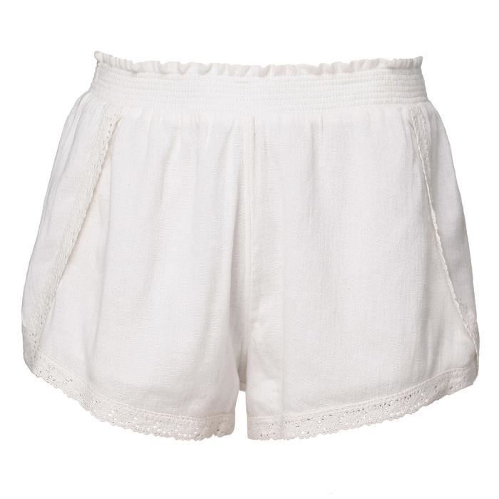 BILLABONG Jupe Culotte Hidden Bloom S3WK07 Cool Wip - Femme - Blanc