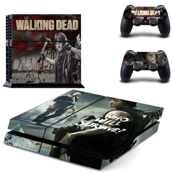 Walking Dead Daryl Dixon Autocollant de Vinyle Pour Sony