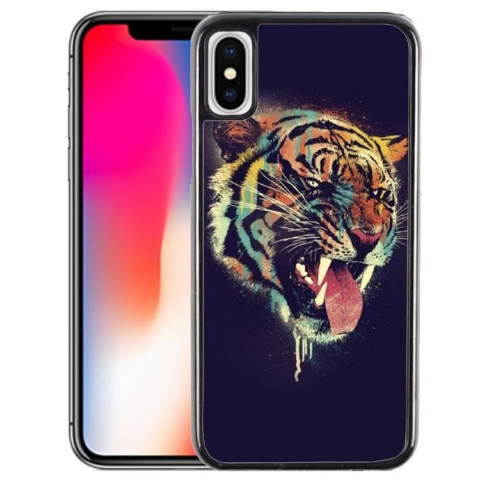 coque iphone xs max tigre
