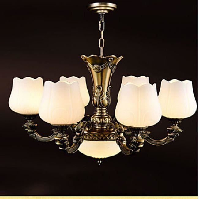 À Plaqué Finition Style Lookshop Lampes Et Lustre Rustique 6 F31KJTlc