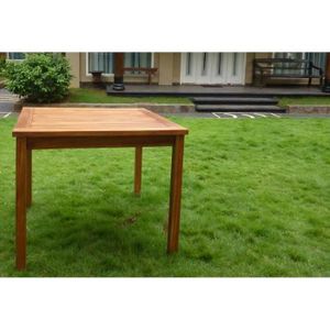 Vente En Table Achat Jardin Umqpszvg Carrée De Bois WEHY29DI