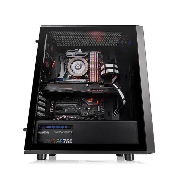 Thermaltake Versa J24 TG, Midi-Tower, PC, SPCC,1