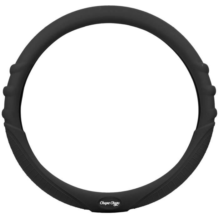 CHUPA CHUPS Couvre-Volant Silicone Noir Parfumé