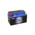 SHIDO Ytx12-bs Batterie Moto Lithium 12 V 3,5 Ah
