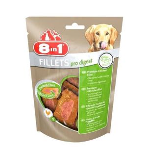 8in1 Lot de 3 Fillets Pro Digest S Friandises pour chien 80g