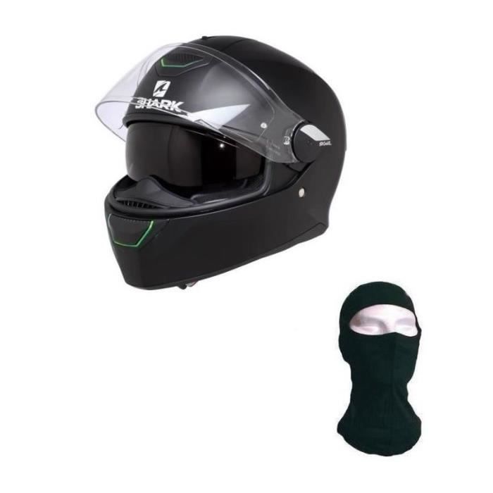 SHARK Skwal Casque Intégral Mat + Cagoule Offerte