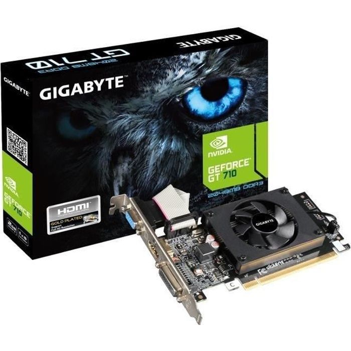 Gigabyte Carte graphique GeForce GT 710 2GL