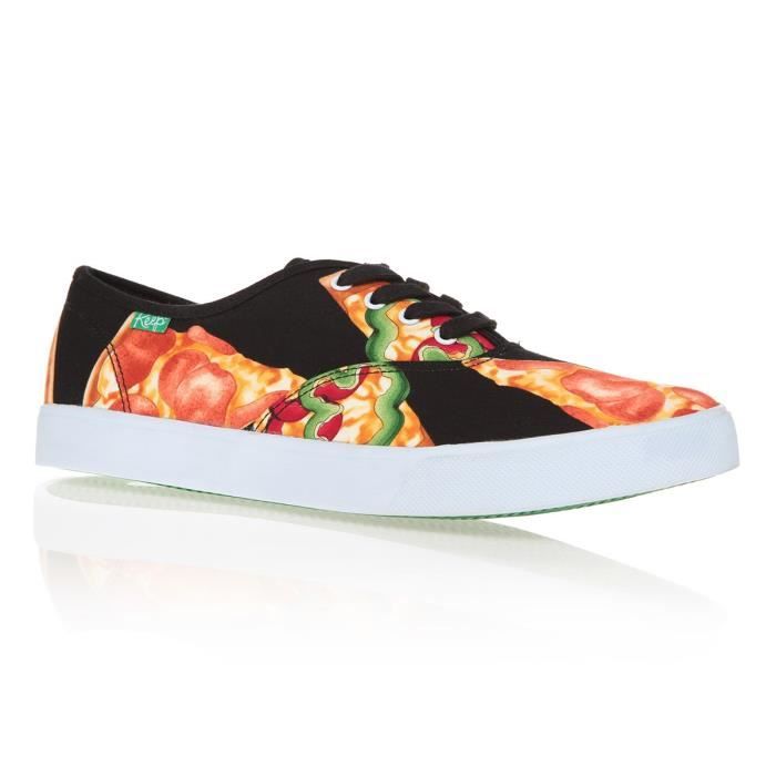 KEEP Baskets Homer Pizza - Femme - Noir