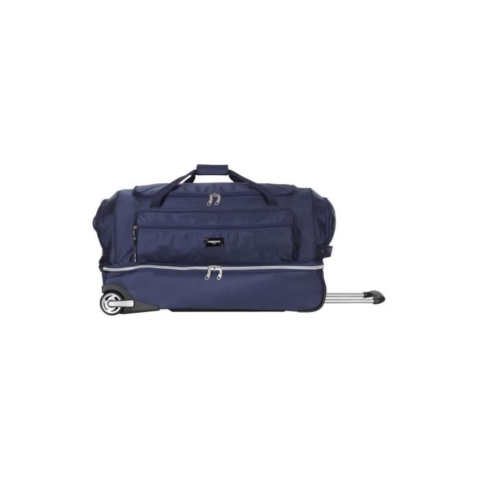 TORRENTE Sac de Voyage à Roulettes Double Compartiment 72 cm Marine