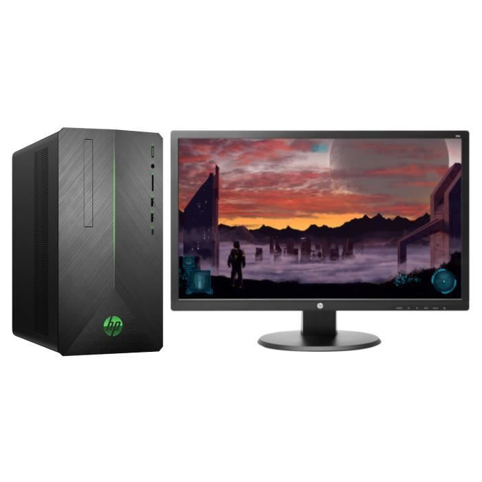 HP PC de Bureau Pavilion Gaming 690-0042nf + Ecran 24\