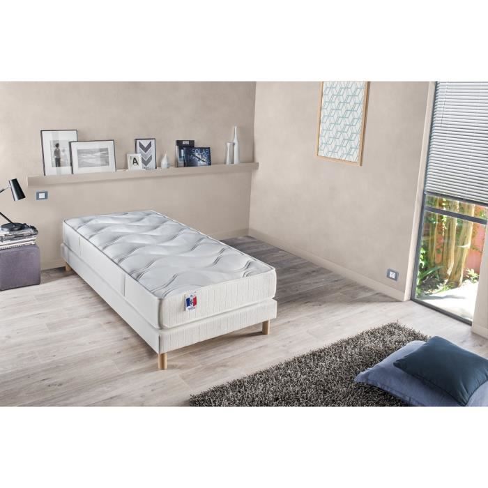 CONFORT DESIGN Matelas 90 x 190 - Latex - 18 cm - Ferme - PALS
