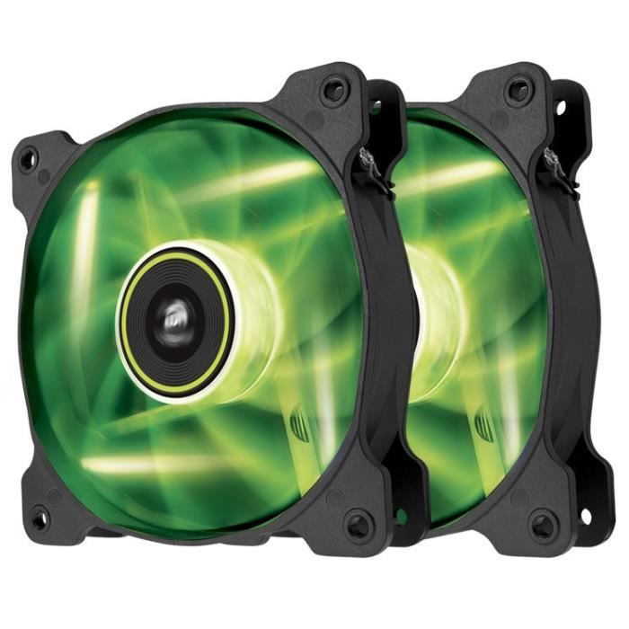 Corsair ventilateur 120mm SP120 LED verte Double