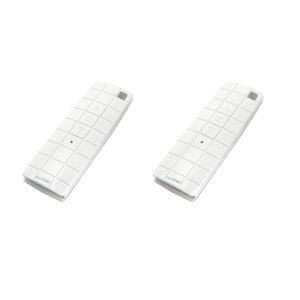 AVIDSEN 2 télécommandes pour motorisation de volets roulants et stores 200 m