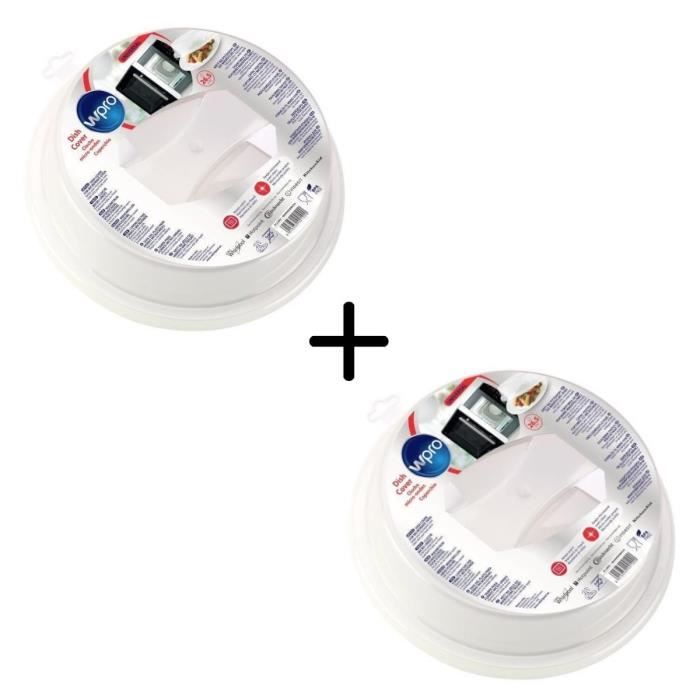 PACK WPRO PLL003 Couvercle micro-ondes X2