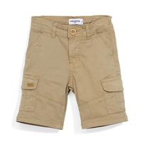 BERMUDA REDSKINS - Bermuda Multi Poches Beige En Coton Dél BERMUDA REDSKINS - Bermuda Multi Poches Beige En Coton Dél