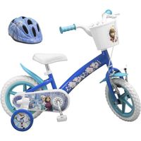VÉLO ENFANT LA REINE DES NEIGES Vélo 12" + Casque - Enfant fil VÉLO ENFANT LA REINE DES NEIGES Vélo 12" + Casque - Enfant fil