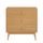 LOUISETTE Commode de chambre vintage décor chêne n